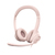 Logitech H390 Kopfhörer Kabelgebunden Kopfband Büro/Callcenter USB Typ-A Pink