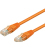 Goobay 25m CAT6-2500 networking cable Orange
