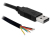 DeLOCK USB2.0/TTL 6 1.8m USB kábel 1,8 M Fekete