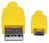 Manhattan 352703 USB Kabel 1,8 m USB 2.0 USB A Micro-USB B Grün, Gelb