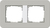 GIRA 0212412 Wandplatte/Schalterabdeckung Grau, Weiß