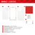 Displex Panzerglas + Schutzhülle für Apple iPhone 15 Pro, Eco-Montagerahmen, kratzer-resistent