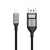 ALOGIC ULMDPDP03-SGR DisplayPort kabel 3 m Mini DisplayPort Zwart, Grijs