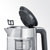 Severin WK 3422 electric kettle 1.7 L 3000 W Stainless steel