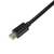 Akyga AK-AD-37 video cable adapter 0.15 m DVI Mini DisplayPort Black