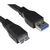 Akyga AK-USB-13 USB Kabel 1,8 m USB A/USB C Micro-USB B Schwarz