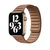 Apple 44mm Saddle Brown Leather Link - Small