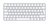 Apple Magic klawiatura USB + Bluetooth Duński Aluminium, Biały