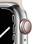 Apple Watch Series 7 OLED 41 mm Digital Touchscreen 4G Silber WLAN GPS