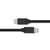 Qoltec 52342 cable USB 0,5 m USB 2.0 USB C Negro