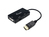 Equip 133441 video átalakító kábel 0,24 M DisplayPort DVI-D + VGA (D-Sub) + HDMI Fekete