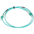 Legrand 032266 Glasvezel kabel 1 m 2x LC OM4 Aqua-kleur