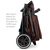 ABC Design Salsa 5 Air All Terrain-Kinderwagen 1 Sitz(e) Braun