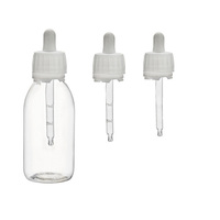 Tap�n cuentagotas de rosca PP28, para botellas de 30 ml, 10 uds