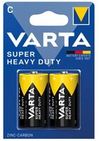 2014 S/LIFE P2 - Varta IEC ref R14 Zinc Battery - Pack of 2