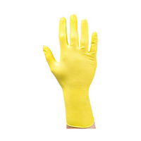 Juba Ambidextrous Yellow Nitrile Gloves - Size 10 (XL)
