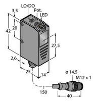 Opto Sensor Lumineszenztaster Q26NLUMQ5