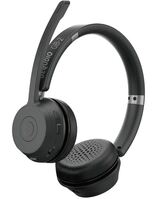 GEQUDIO Bluetooth Headset GB-2 mit Mikrofon, Schnurlos Kopfhörer für Smartphone Handy PC Laptop, Standby-Zeit 500h