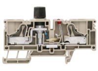 Sicherungsreihenklemme, 2-polig, 1,5-6,0 mm², 36 V, 6.3 A, 1231880000