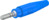 6 mm Stecker, Crimpanschluss, 10 mm², blau, 15.0001-23