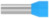 Isolierte Aderendhülse, 16 mm², 28 mm/18 mm lang, DIN 46228/4, blau, 2-966067-7