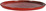 Teller flach mit Rand Etana; 27x1.4 cm (ØxH); rot; rund; 6 Stk/Pck