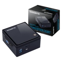 Gigabyte Mini PC - BRIX GB-BACE-3160 (Celeron J3160, Max: 8GB DDR3, RJ45, HDMI/VGA, 2xUSB3.0, WiFi, LAN, BT)