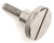 M5 X 10 KNURLED THUMB SCREW WITH SLOT DIN 465 A1 STAINLESS STEEL