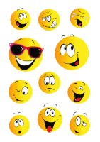 HERMA 15042 Stickers DÉCOR happy face Bild 1