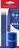 Bleistiftset Grip 2001 inkl. Spitzer und Radierer, blau. auf Blisterkarte