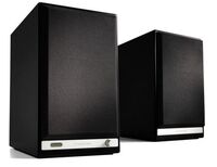 Powered Bookshelf Speakers HD6 Bluetooth, Satin Black (Pair) Hangszórók