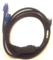 Cable, Auto-Host Detect Keyboard Wedge, 2m Straight PS/2 Power Port, 12V, Requires 12V Power Supply Zubehör Barcode Leser