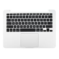 Apple MacBook Pro 13.3 Retina A1502 Late 2013-Mid 2014 Topcase with Keyboard and Trackpad - US Layout Einbau Tastatur