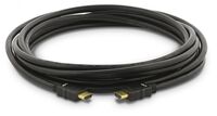 HDMI (m) to HDMI (m) cable 2.0 (4K@60Hz), golden plated, 10 m, black HDMI Cables