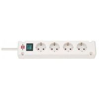 Power extension 1.5 m 4 AC outlet(s) Indoor White Bremounta Extension Socket 4-way white 1.5m H05VV-F 3G1.5