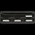 TOOLBOX, Ablagemodul mit 4 Schubladen - Schwarz Glossy