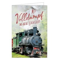 Geburtstagskarte Lokomotive 51-12216