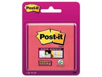 Post-it® Super Sticky Notes, 76 x 76 mm, Poppy roze