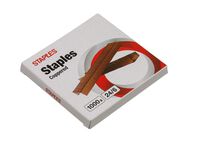 Staples Standaard Nietjes, 24/6, Verkoperd (doos 20 x 1000 stuks)