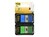 Post-it® Index Standaard Duopack - meerdere kleuren 25,4 x 43,2 mm, groen en blauw (pak 2 stuks)