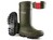 Dunlop Protective Footwear Purofort® Thermo+ Wellington Laarzen, Volledige Bescherming, Maat 44-45, Groen (paar 2 stuks)