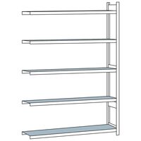 Wide span shelf unit, with steel shelf, height 3000 mm