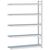 Wide span shelf unit, with steel shelf, height 3000 mm