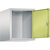 Altillo CLASSIC, 1 compartimento, anchura de compartimento 400 mm, gris luminoso / verde pistacho.