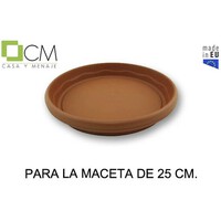 PLATO MACETA ELSA 25CM