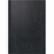 Buchkalender Chefplaner 14,5x20,6cm 1 Tag/Seite Miradur-Einband schwarz 2025