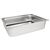 Vogue Stainless Steel 2/1 Gastronorm Pan with Overhanging Rim 150mm Deep - 43L