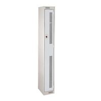 Perforated lockers - 1 door - 1800 x 300 x 300