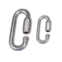 Stainless steel quicklinks - Large aperture 14.5mm opening