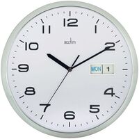 Day and date display clock